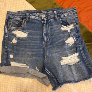 American Eagle curvy high rise shortie